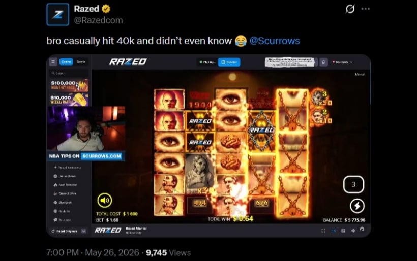 Twitter 42K Razed Mental Slot Win Twitter 42K Razed Mental Slot Win