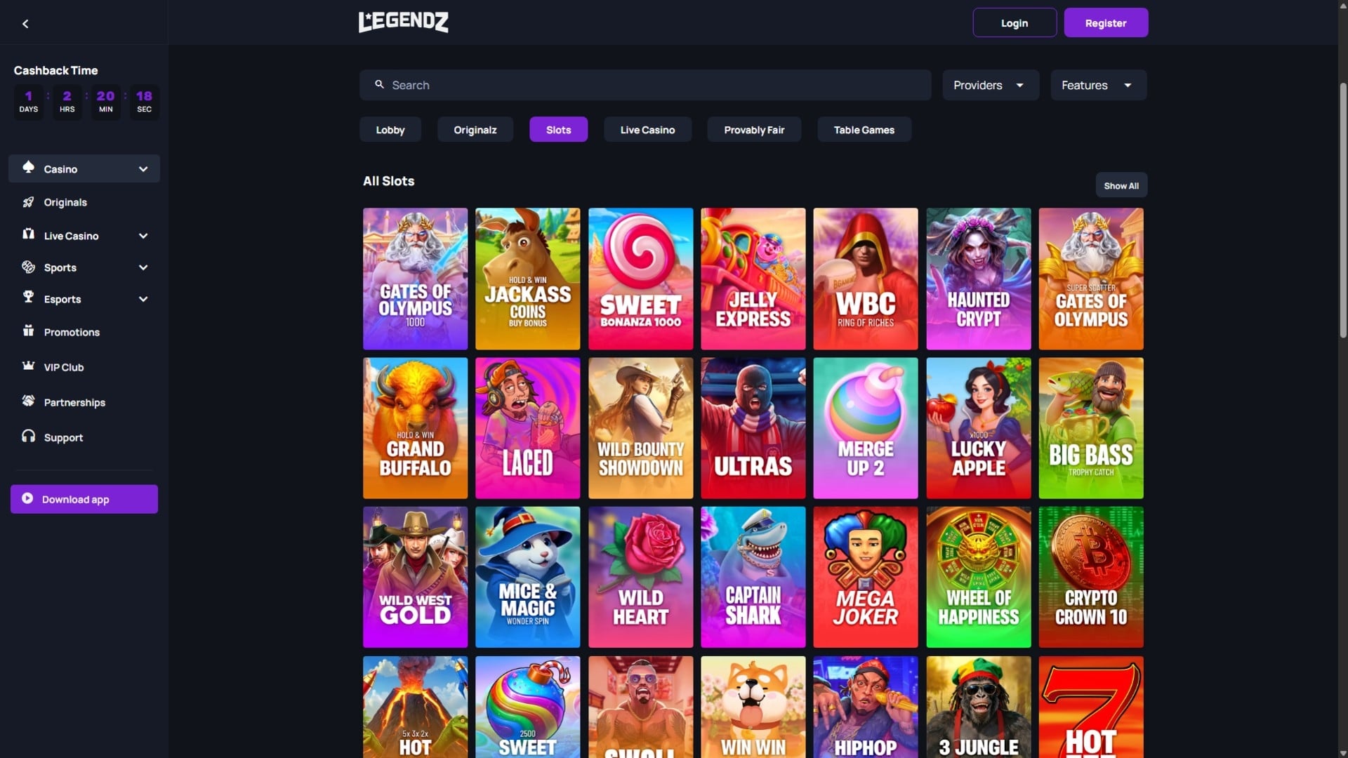 Legendzio Slots Legendzio Slots