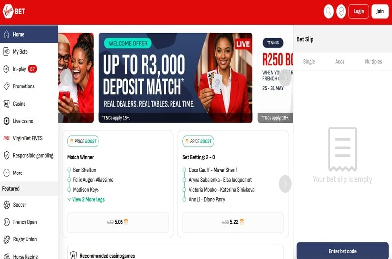 Virgin Bet Review Virgin Bet Review