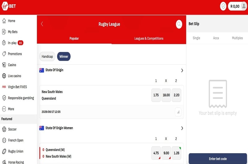 Virgin Bet Sports Virgin Bet Sports