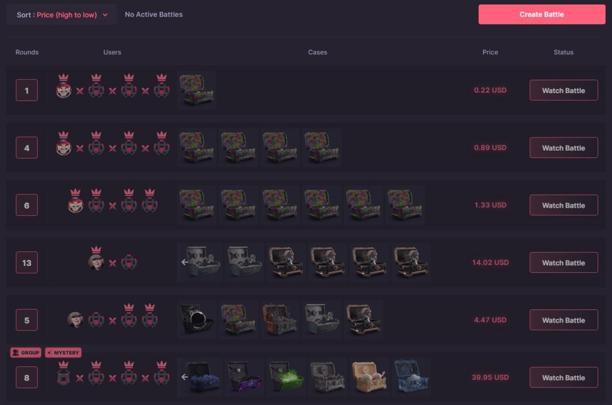 500 Casino Case Battles 500 Casino Case Battles