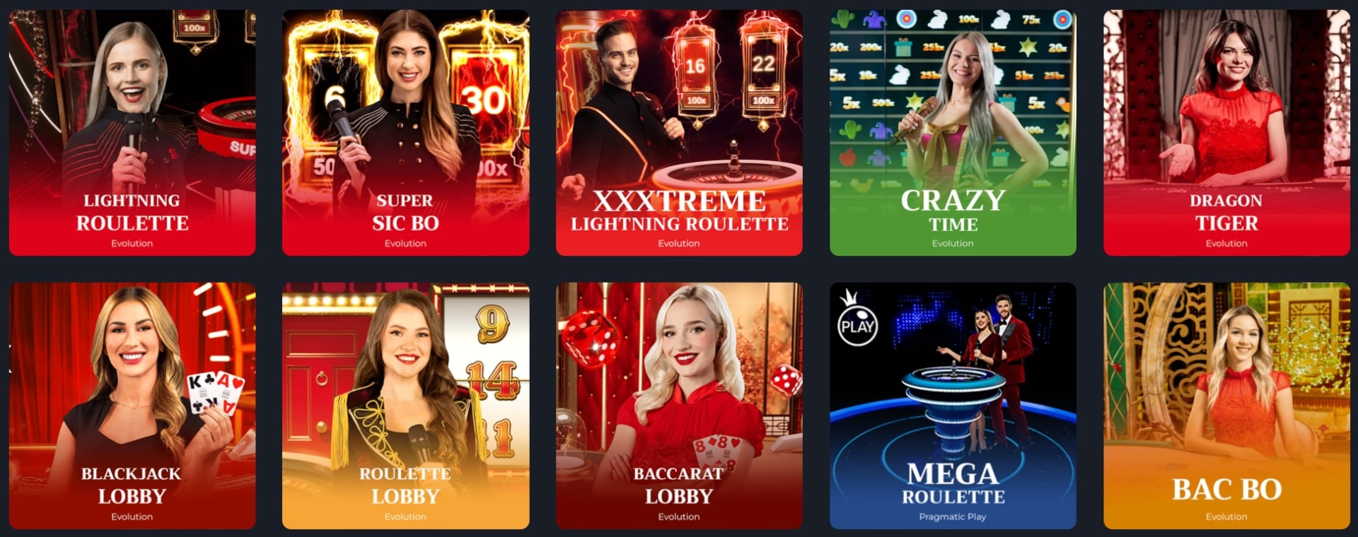 Hunnyplay.io Live Casino