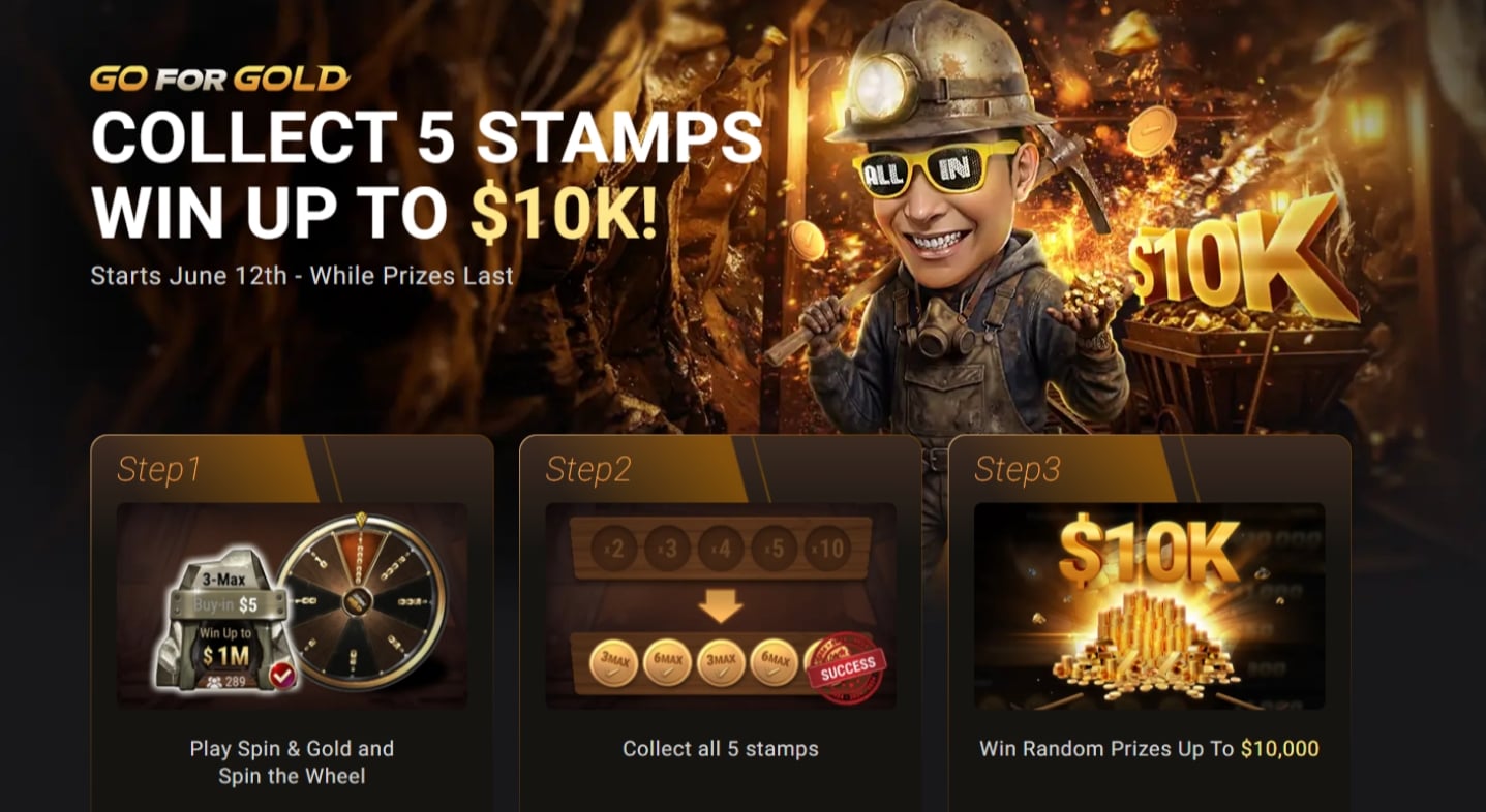 GGPoker $1M Go for Gold Promotion