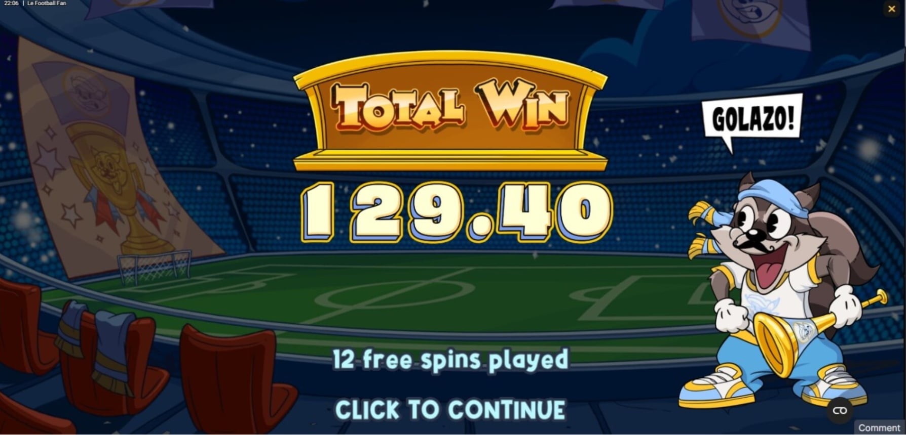 Le Football Fan Slot