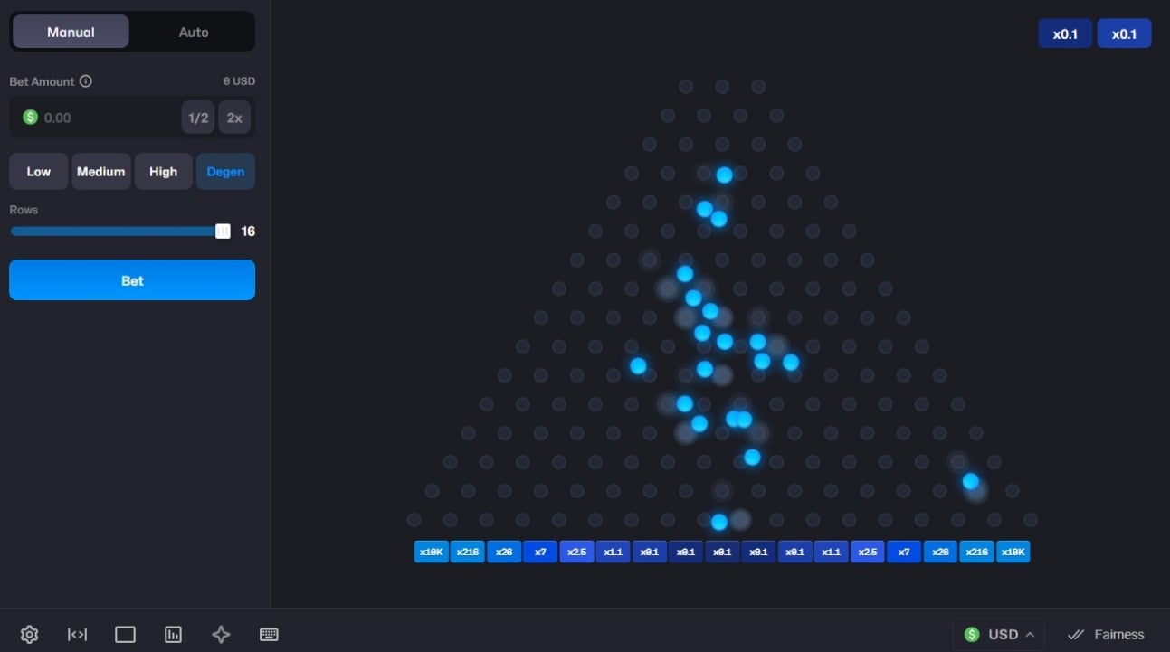 Razed Originals Plinko Gameplay Razed Originals Plinko Gameplay