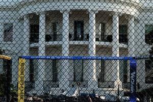 WASHINGTON, DC - JUNE 11: Construction continues on the Ultimate Fighting Championship (UFC) 