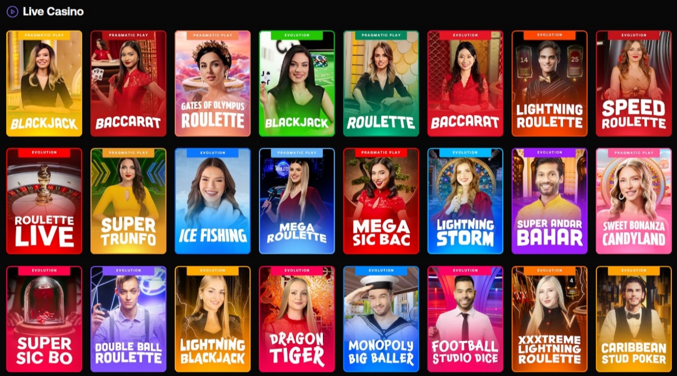Shuffle Casino Live Casino