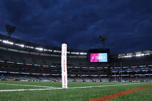 A general view of the pitch ahead of Game 2 of the 2026 State of Origin series at the Melbourne Cricket Ground on June 17, 2026 in Melbourne, Australia. (Getty)