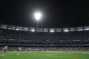 A general view during Game 2 of the 2026 State of Origin series between the New South Wales Blues and Queensland Maroons at the Melbourne Cricket Ground on June 17, 2026 in Melbourne, Australia. (Getty)