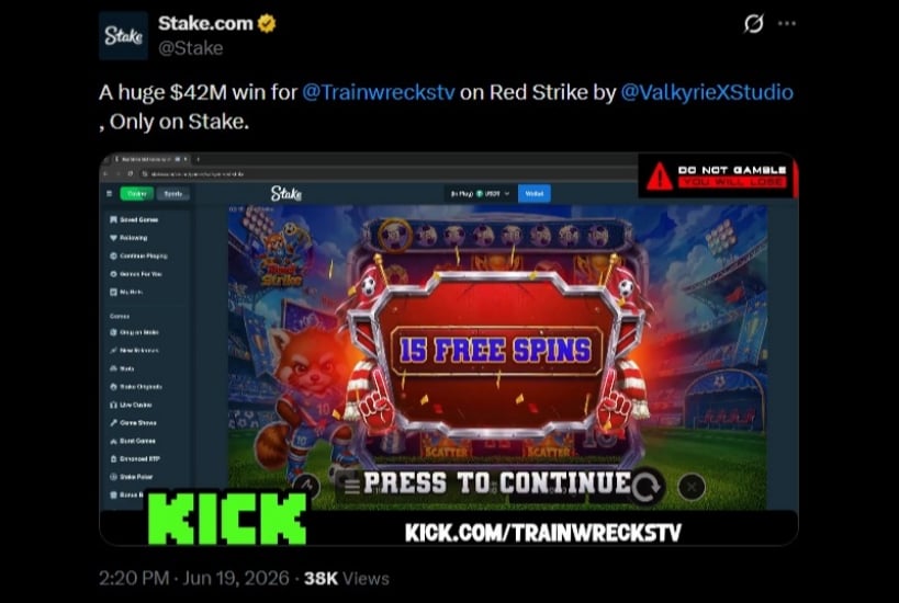 Twitter TrainwrecksTV Red Strike Win Twitter TrainwrecksTV Red Strike Win