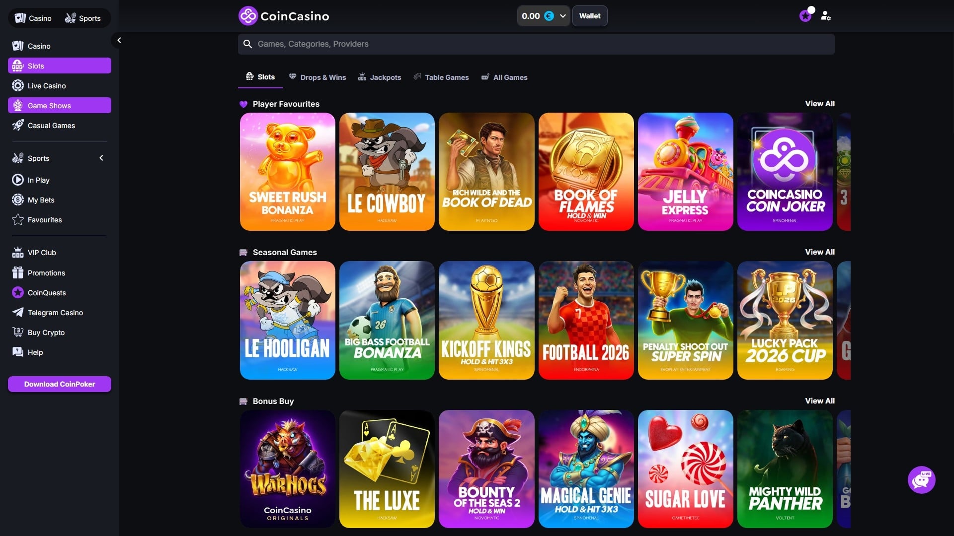 CoinCasino Slots CoinCasino Slots