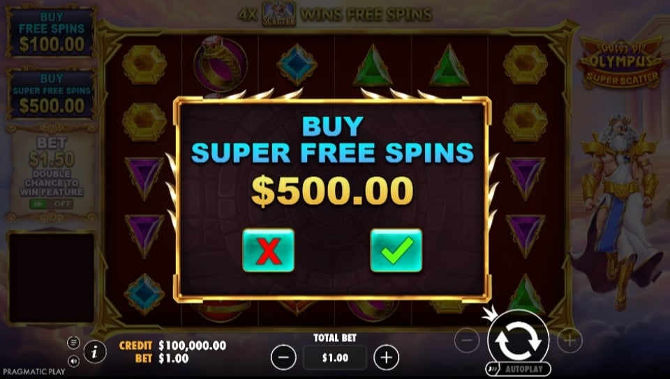 GoO Super Scatter Super Free Spins