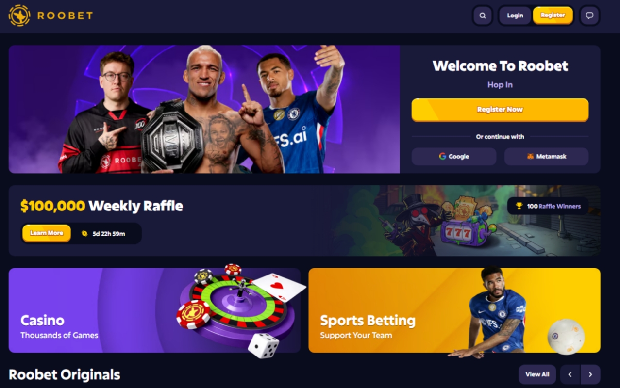 Roobet sportsbook Roobet sportsbook