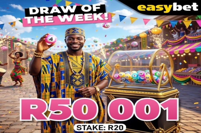 Easybet 50K Draw of the Week Easybet 50K Draw of the Week