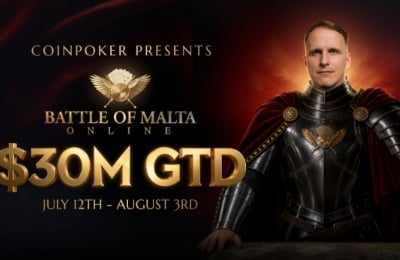 From the Screen to the Mediterranean: CoinPoker Unveils Massive Battle of Malta Online Grid
