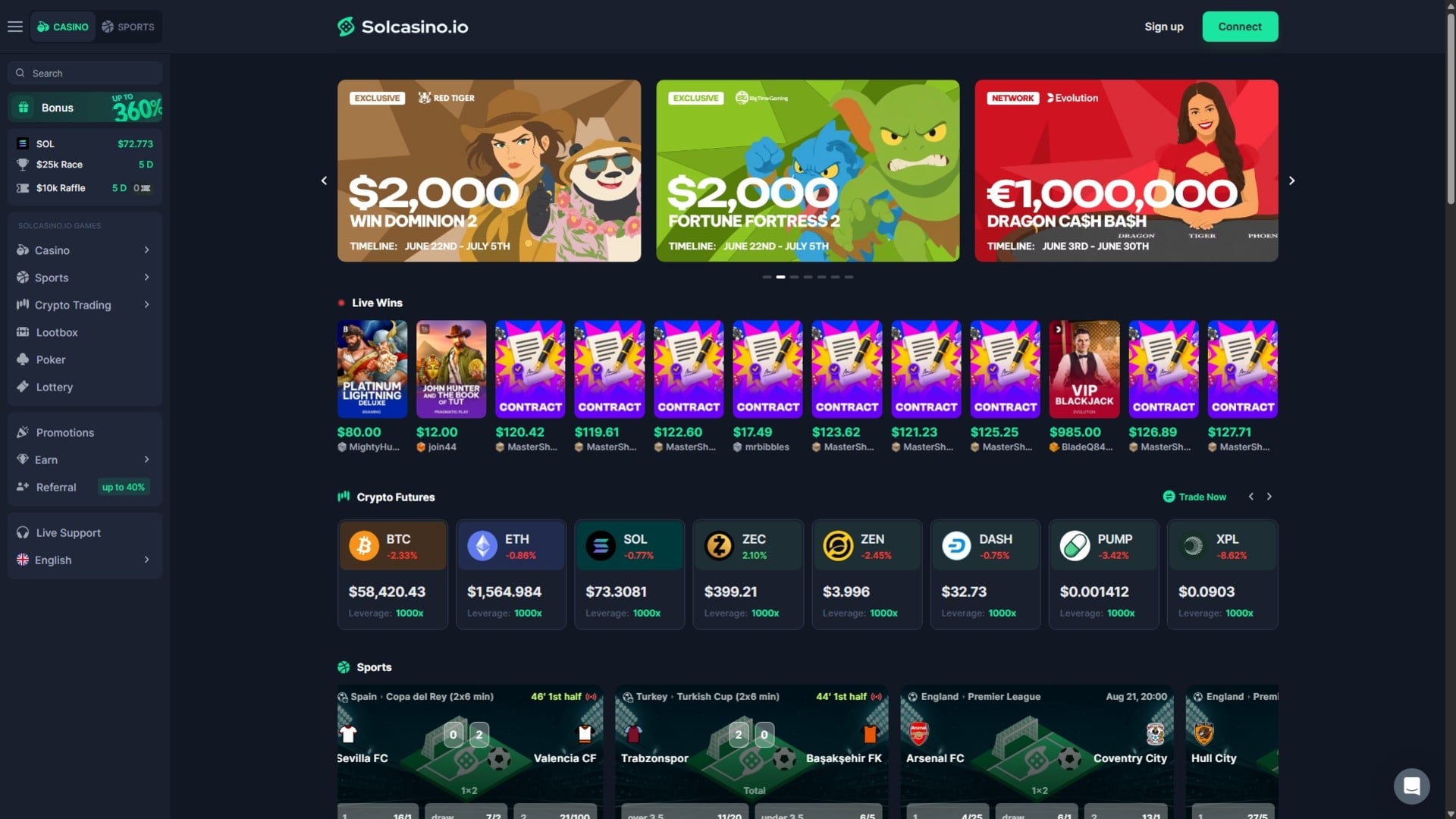 SolCasino Slots