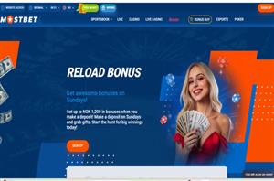 MostBet Casino Reload Bonus