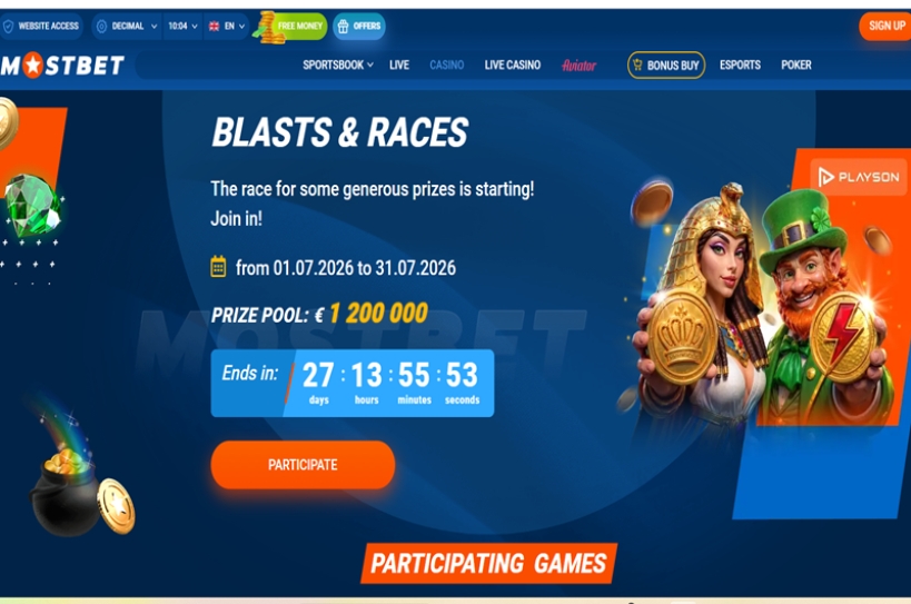 MostBet Slots Promo