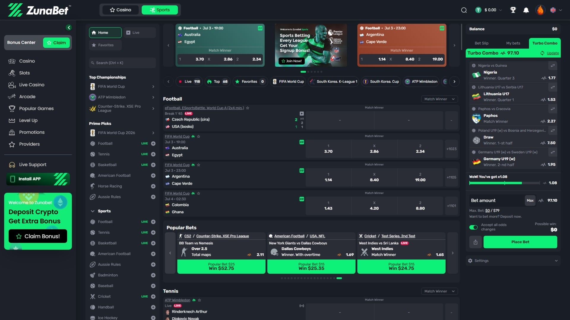 ZunaBet Sports Betting ZunaBet Sports Betting