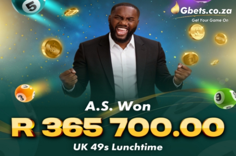 R365K GBets Lottery Win