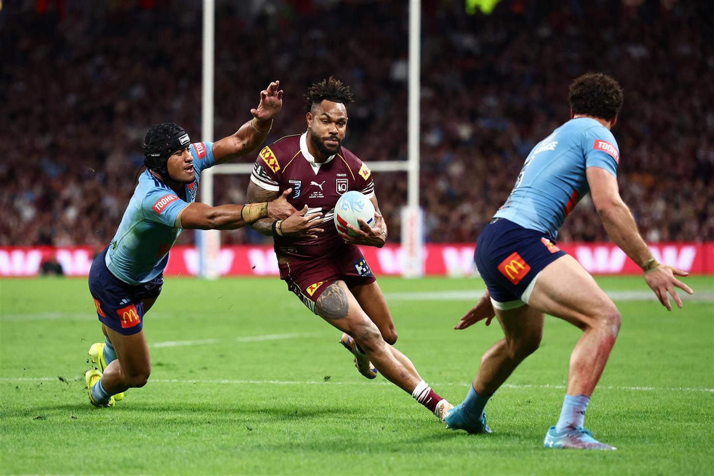 Tabuai-Fidow crosses for Queensland (Getty)