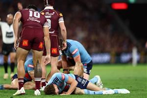 Bostock receives treatment (Getty)