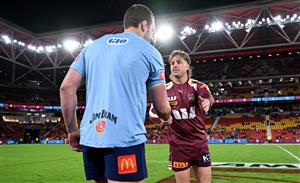 Captains meet before the decider (Getty)