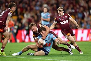 Bostock wrapped up in defence (Getty)