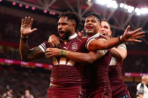 Tabuai-Fidow celebrates his try (Getty)