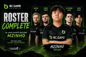 BC.GAME Esports Sign Mzinho