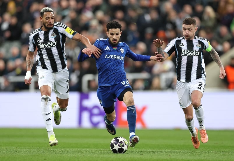 Abdellah Zoubir of Qarabag (C) (Getty Images)