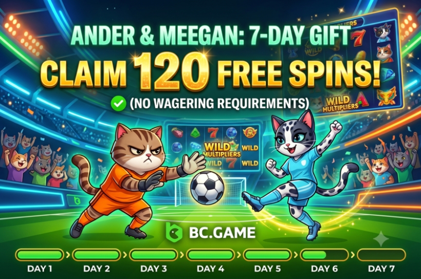 Ander and Meegan free spins