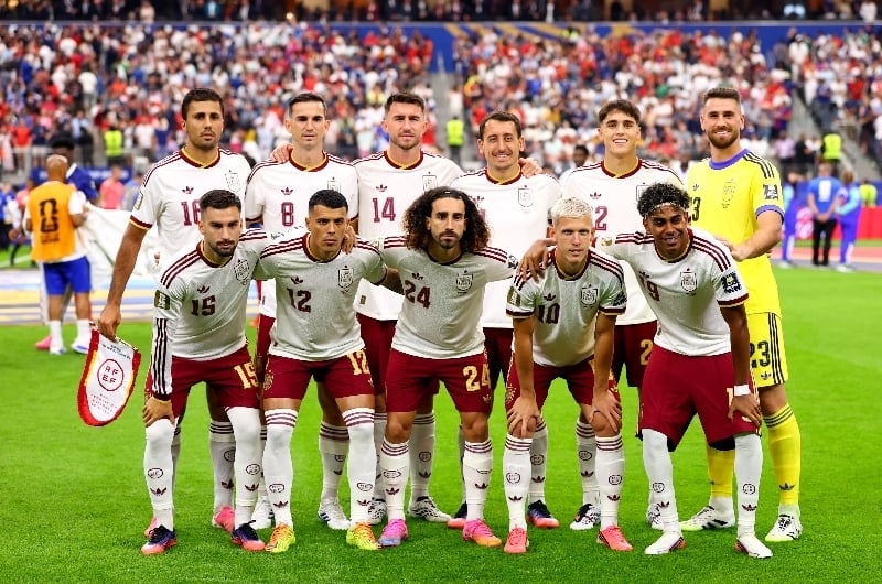 Spain 2026 World Cup team photo