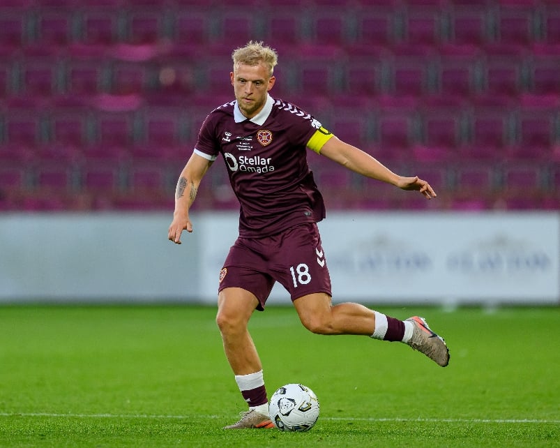 Harry Milne of Hearts (Getty Images)