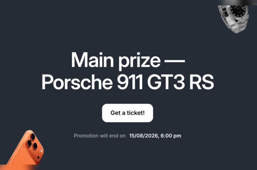 1win Porsche promo