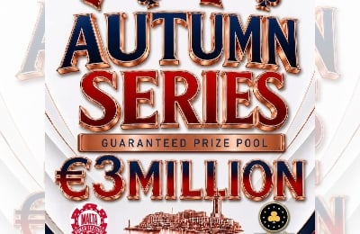 €3 Million Guaranteed for Upcoming Malta Poker Festival Autumn Edition