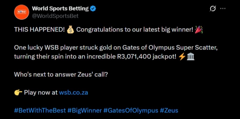 Twitter R3M WSB Slot Win Twitter R3M WSB Slot Win