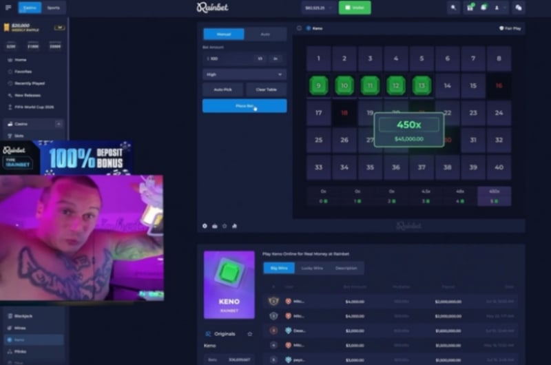 LobanJica Rainbet Keno Win LobanJica Rainbet Keno Win