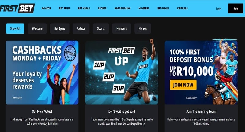 FirstBet promotions