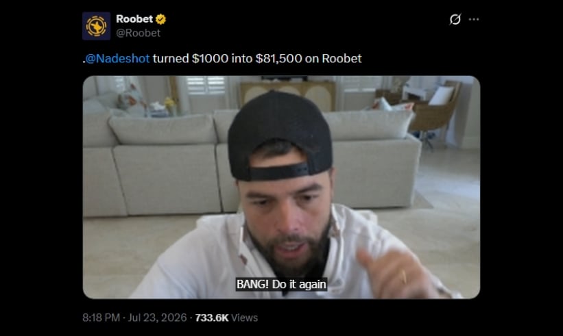 Twitter Roobet Keno Saves the Day