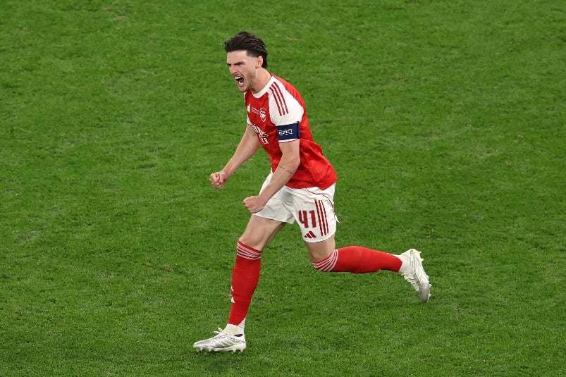 Declan Rice of Arsenal (Getty Images)