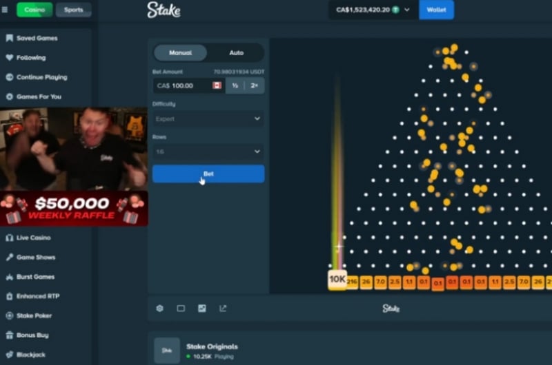 1M Stake Plinko Win 1M Stake Plinko Win