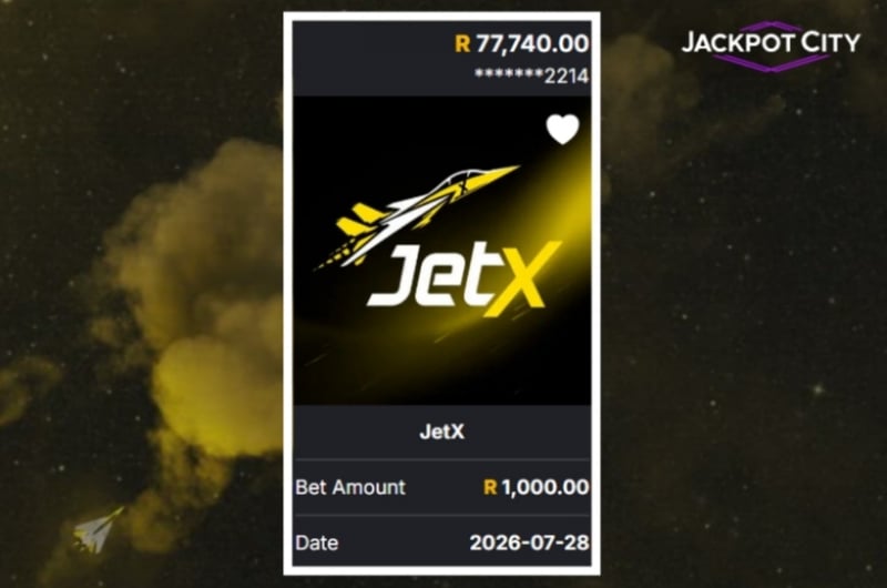 77K JetX Win Jackpot City
