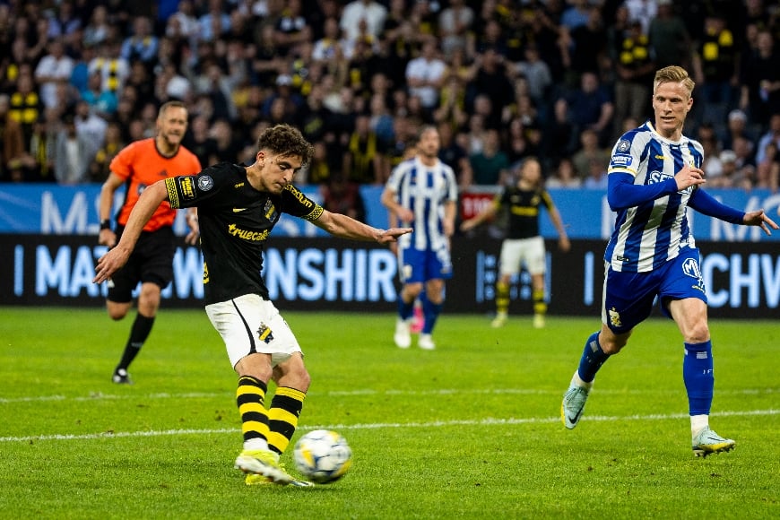 AIK's Taha Ayari (Getty Images)