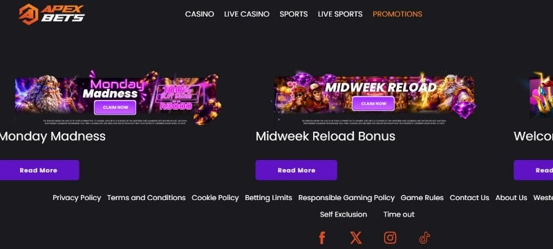 ApexBets Promotions