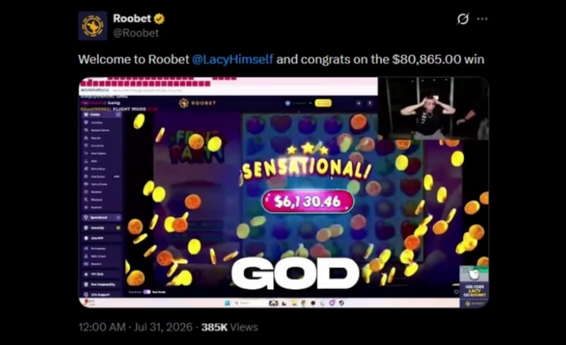 Twitter Lacy 80K Roobet Win Twitter Lacy 80K Roobet Win