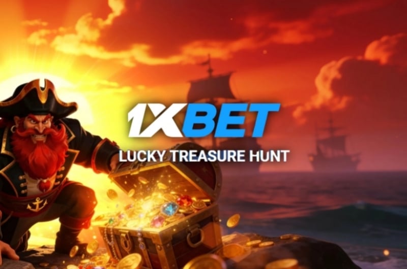 1xBet Lucky Treasure Hunt