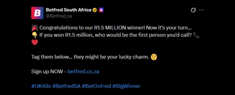 Twitter Betfred Lucky Numbers Jackpot Twitter Betfred Lucky Numbers Jackpot