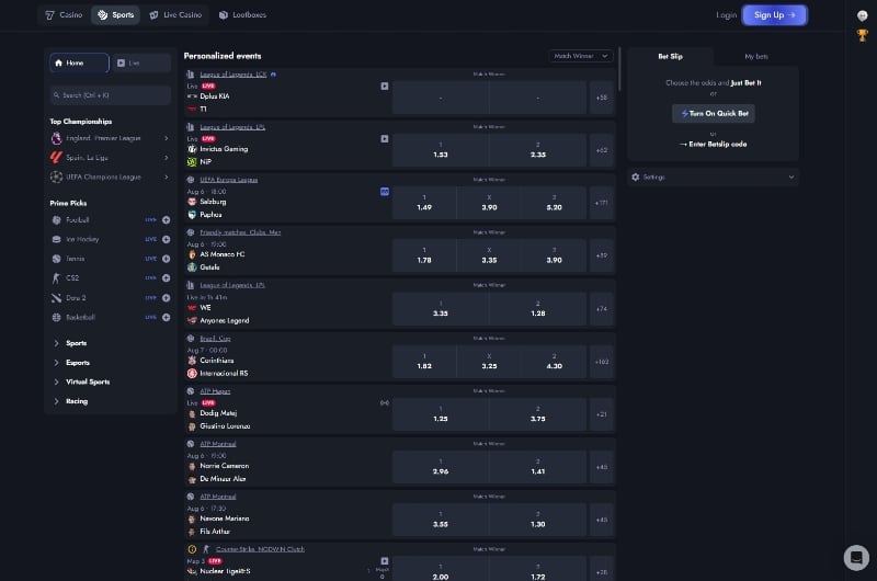 Whaleio Sportsbook Whaleio Sportsbook