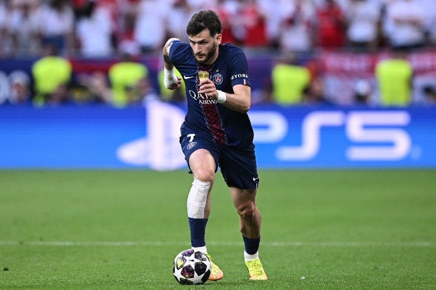 Khvicha Kvaratskhelia of PSG (Getty Images)